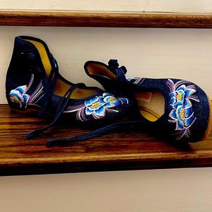 Jean Chinese cute shoes